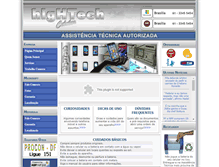 Tablet Screenshot of htcel.com.br